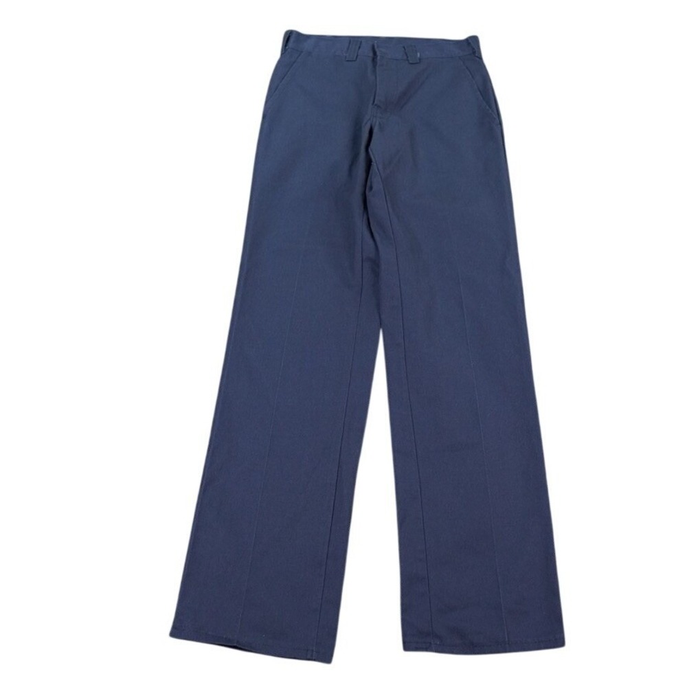 Big Bill Work Pants Men 30x33 Navy Blue Logo Twill 2947 Straight Leg Made Canada